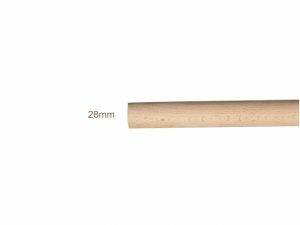 Beuken zitstok voor vogel 1,05 m x 28 mm