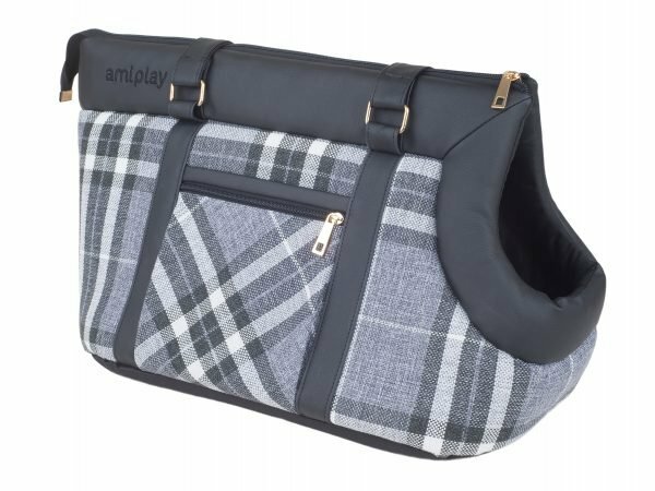 Ami Draagtas Kent zwart 42x26x30cm L