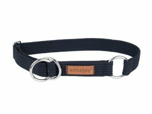 Ami Halsband Cotton Half-check zw. 32-50cmx25mm L