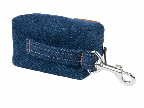 Ami Poepzakhouder Denim marineblauw 9x5x4cm