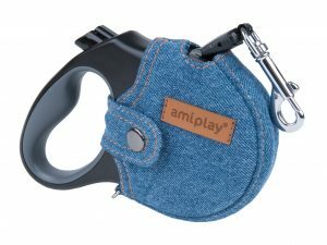 Ami Leiband Denim intrekb.+hoes blauw 5m-15kg M