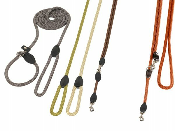 Leiband nylon rond olijfgroen 13mmx120cm
