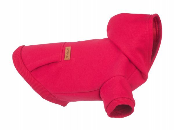 Ami Hoodie Texas rood 35x36x52cm