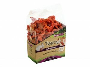 ESVE Topping Wortelschijfjes Knaagdier 125g