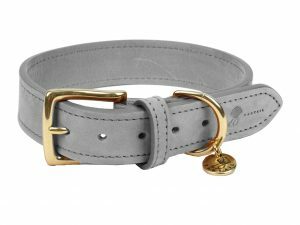 Halsband hond Nubu grijs 60cmx40mm XXL