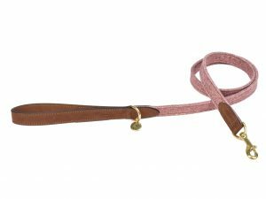 Leiband hond Blend roze 120cmx20mm