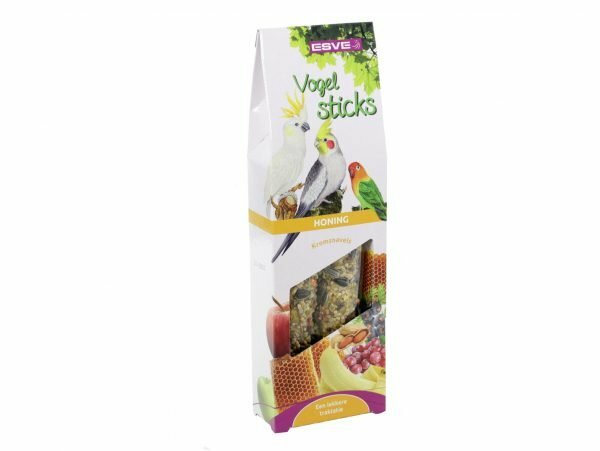 ESVE Vogelsticks Agapornis&grote parkiet honing(2)