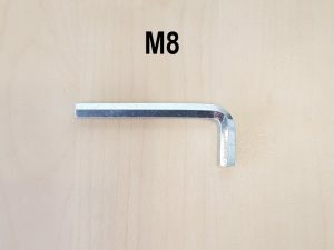 Inbus schroef M8
