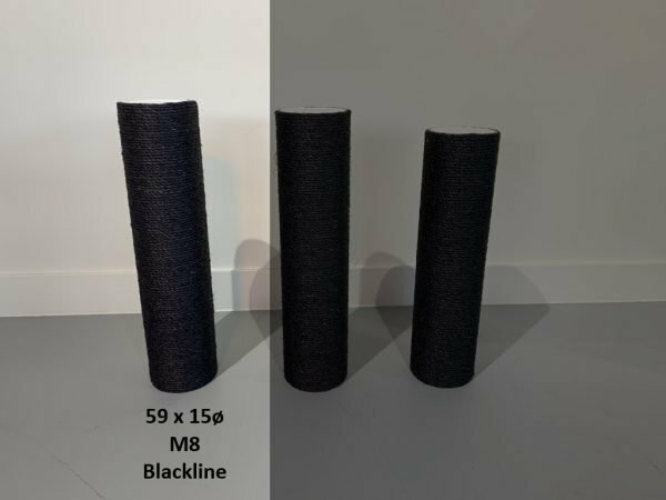 Sisalpaal 59x15 M8 BLACKLINE