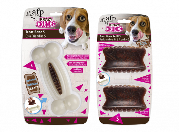 AFP Krazy Crunch-Treat Bone Refill S 2 pack
