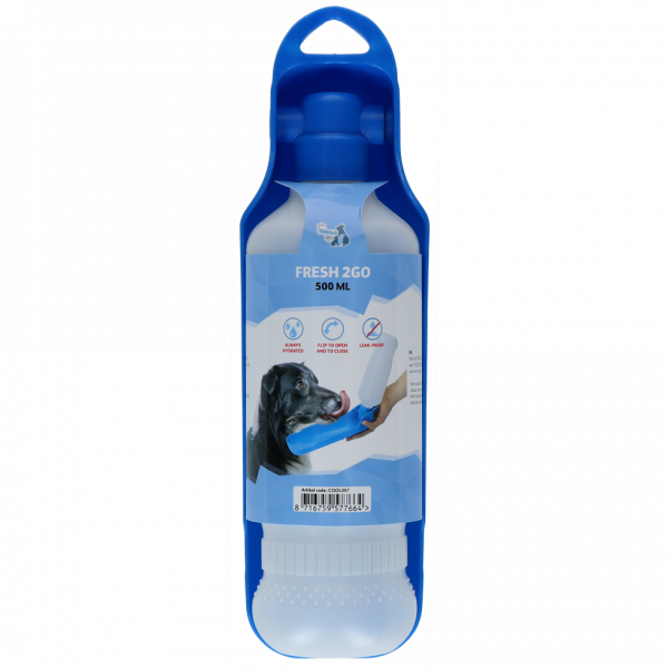 CoolPets Fresh 2GO Water Drinkfles 500 ml