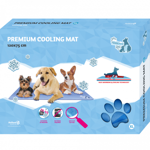 CoolPets Premium Cooling Mat XL (120x75cm)