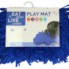 Eat Slow Live Longer Play Mat Blue