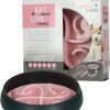 Eat Slow Live Longer Tumble Feeder Pink