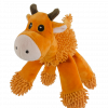 Fuzzle Giraffe with 5 squeakers