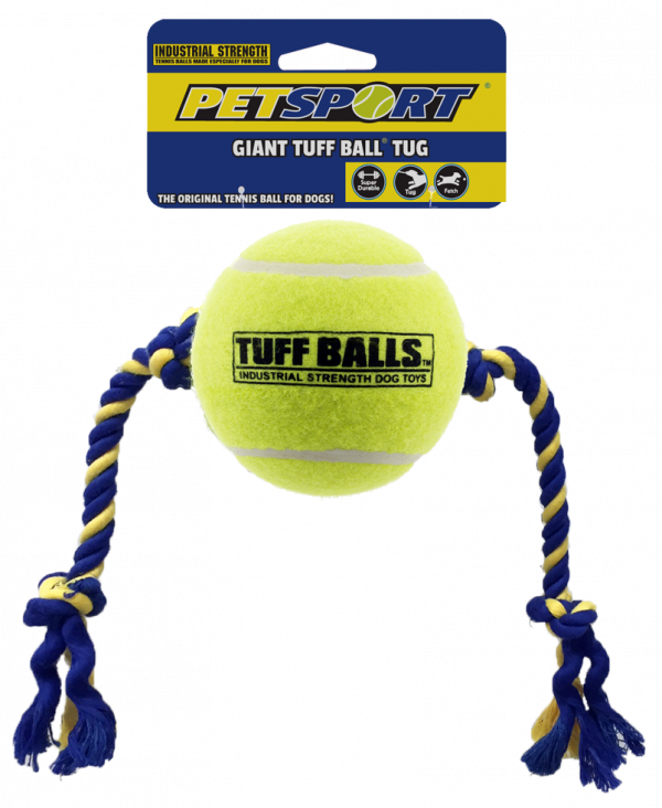 Giant Tuff Ball Tug 48cm, Rope 23cm