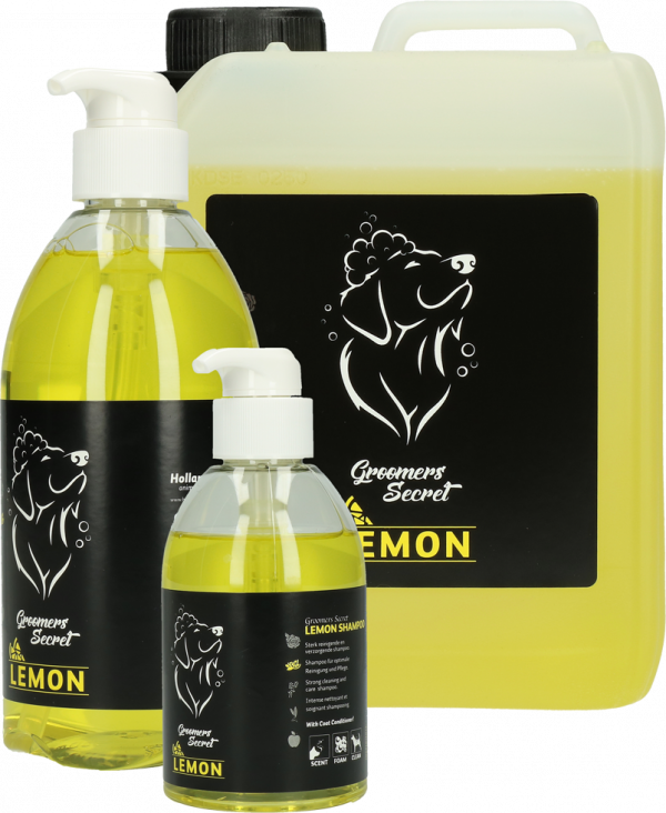 Groomers Secret Lemon met pomp