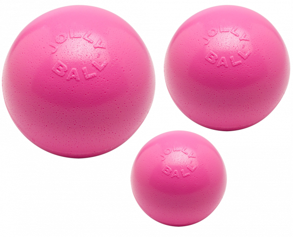 Jolly Ball Bounce-n Play 11cm Roze (Kauwgumgeur)