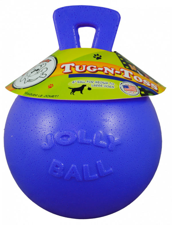 Jolly Tug-n-Toss 15 cm Blauw