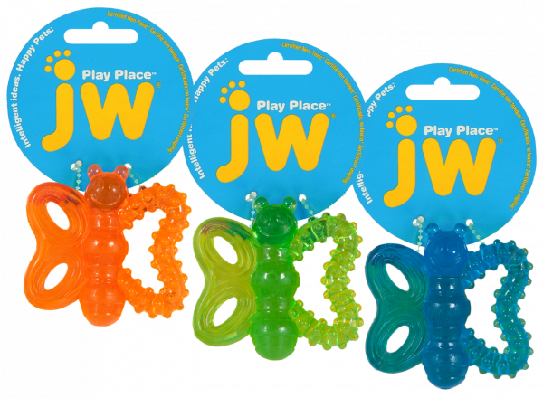 JW Play Place Butterfly Chew Me 7,5 cm