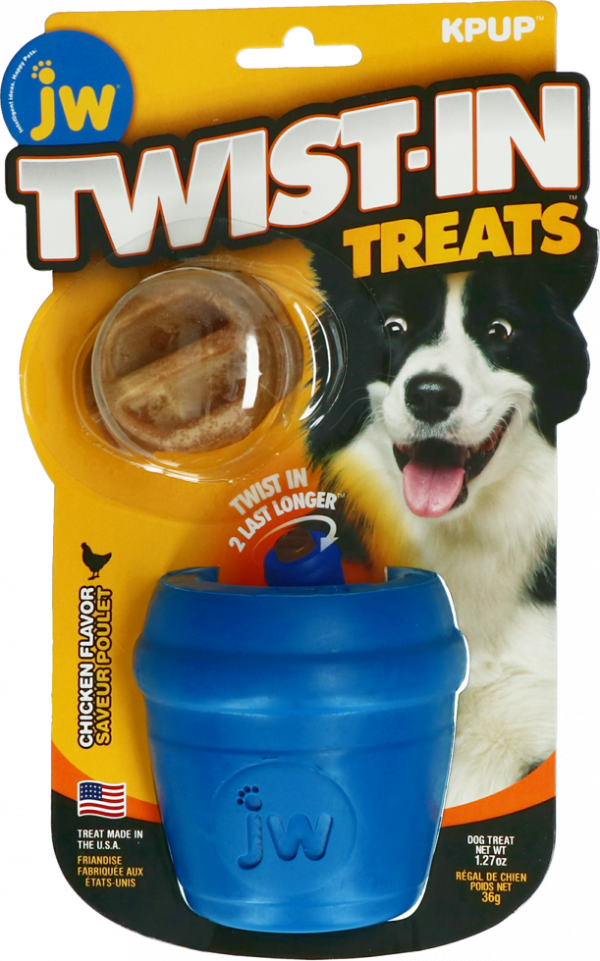 JW Twist-In Treats Toy & Treat