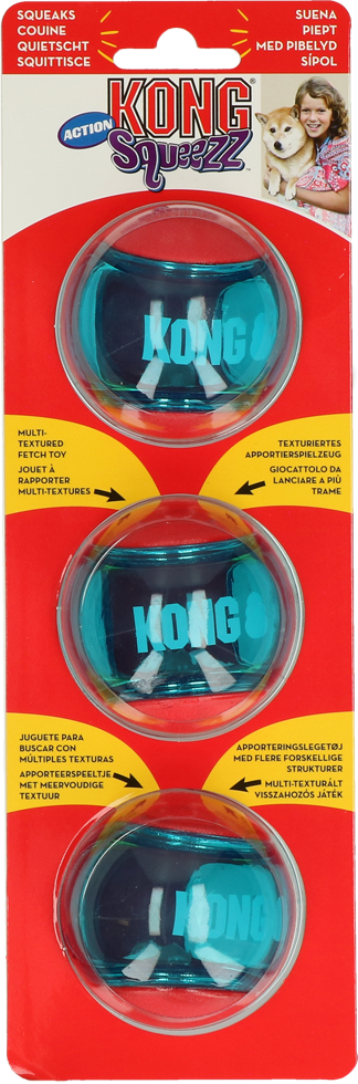 Laatste Kolonel sensatie KONG Squeezz Action Red Medium | Bopets