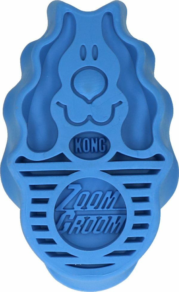 KONG ZoomGroom Rassberry Large