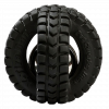 Pet Qwerks Jingle X-Tire Ball Small ø 8 cm