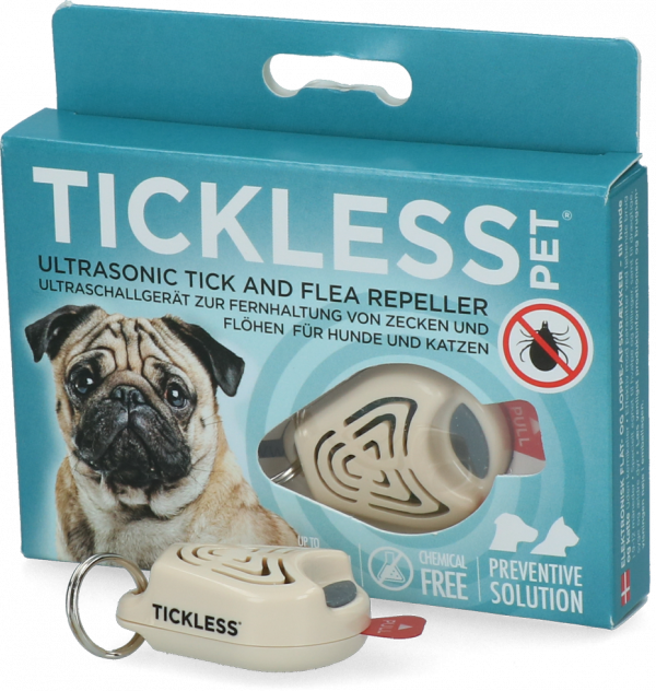 Tickless Pet Beige tot 12 maanden bescherming