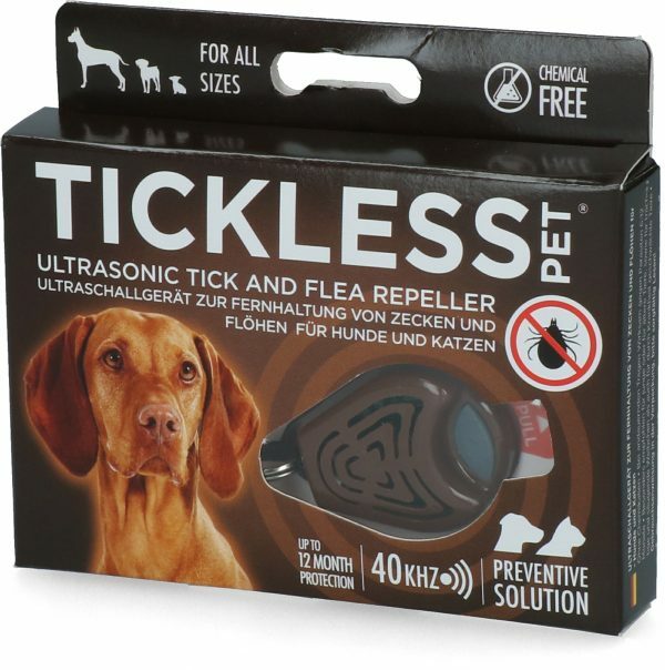 Tickless Pet Bruin tot 12 maanden bescherming