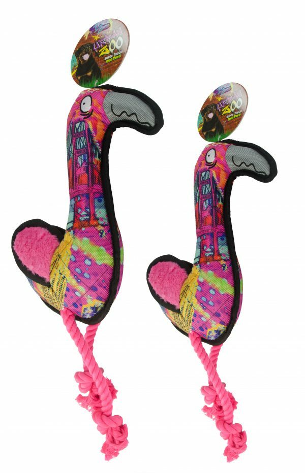 Urban Zoo Super Tough Rope Flamingo Jumbo