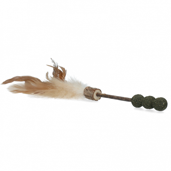 Addicted Stick with balls and feathers