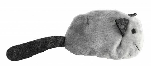 Crazy Cat Fat Mouse grijs vol met Madnip