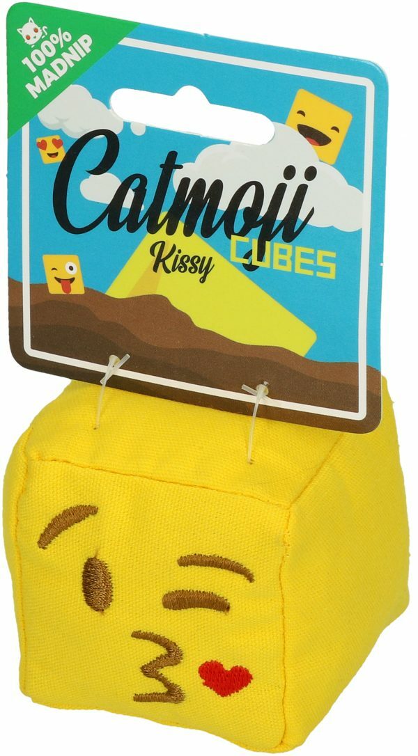 Emoji Cat Cube Kissy (met MadNip)