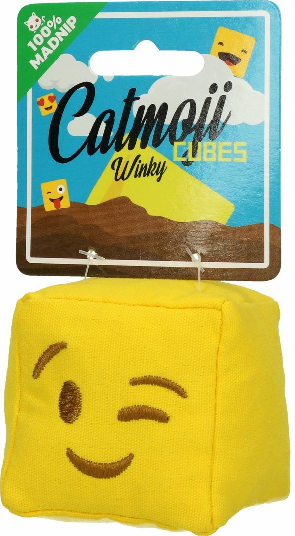 Emoji Cat Cube Winky (met MadNip)