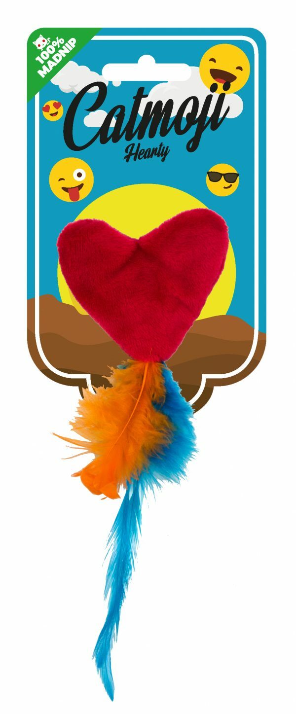 Emoji Cat Hearty (met MadNip)