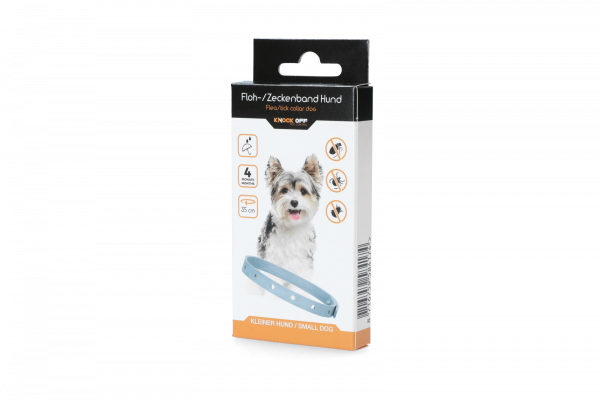 Knock Off vlooien/teken band 35 cm Hond DE+GB