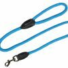 Leiband Classic Nylon rond turquoise 120cmx9mm M