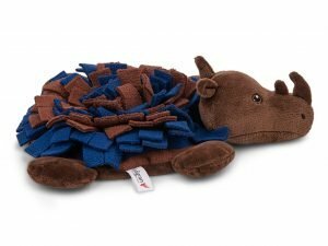 Speelgoed hond Snuffelplush Neushoorn 27cm