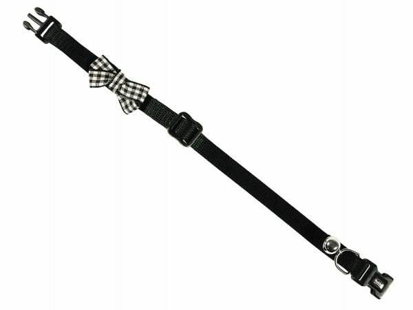 Halsband kat Loop zwart 20-30cmx10mm