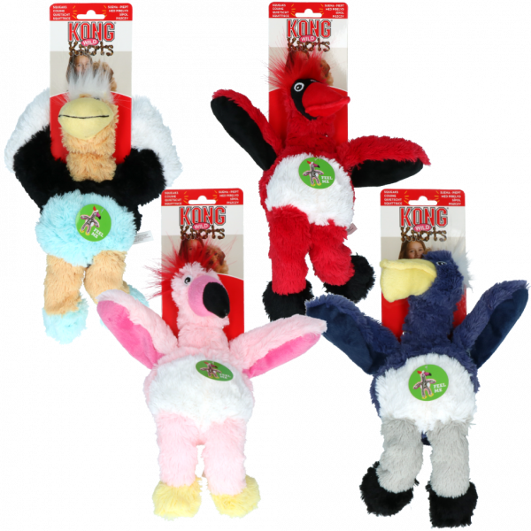 KONG Wild Knots Birds Assorted Md/Lg