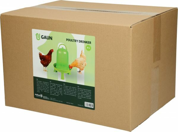Pluimvee drinktoren 1,5 liter green lemon op pootjes