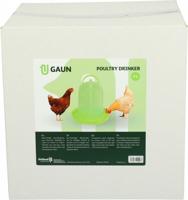 Pluimvee drinktoren 3 l green lemon