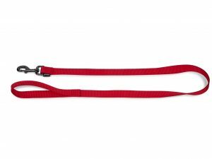 Leiband Classic Nylon rood 120cmx15mm M