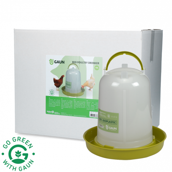 Pluimvee drinktoren 10 l Bio green lemon