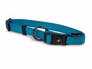 Halsband Classic Nylon turquoise 14-21cmx10mm XS