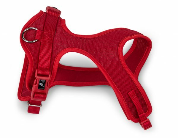 Harnas Comfort Mesh rood 60cm L