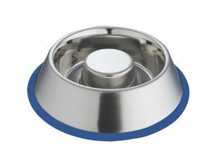 Eetbak inox antislip Slow 16,5cm 0,55L