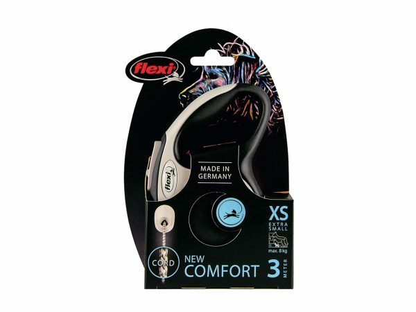 Flexi New Comfort XS (koord 3m) zwart