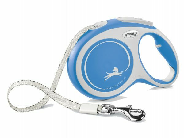 Flexi New Comfort L (riem 8m) blauw